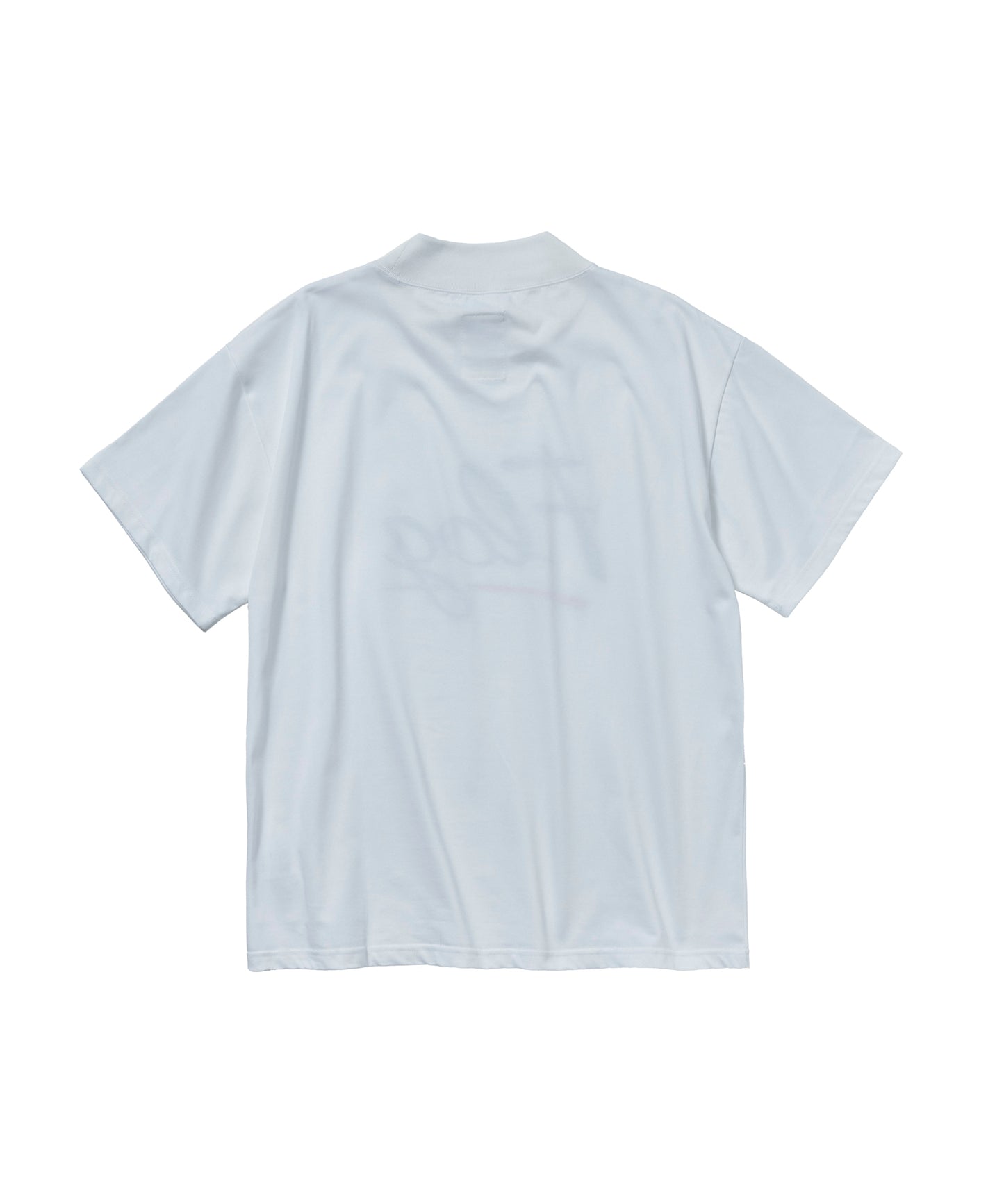 Hand painted mock neck shirt