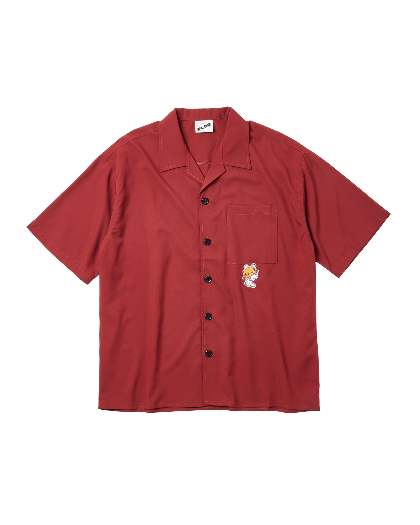 FLOG OPEN COLLAR SHIRT