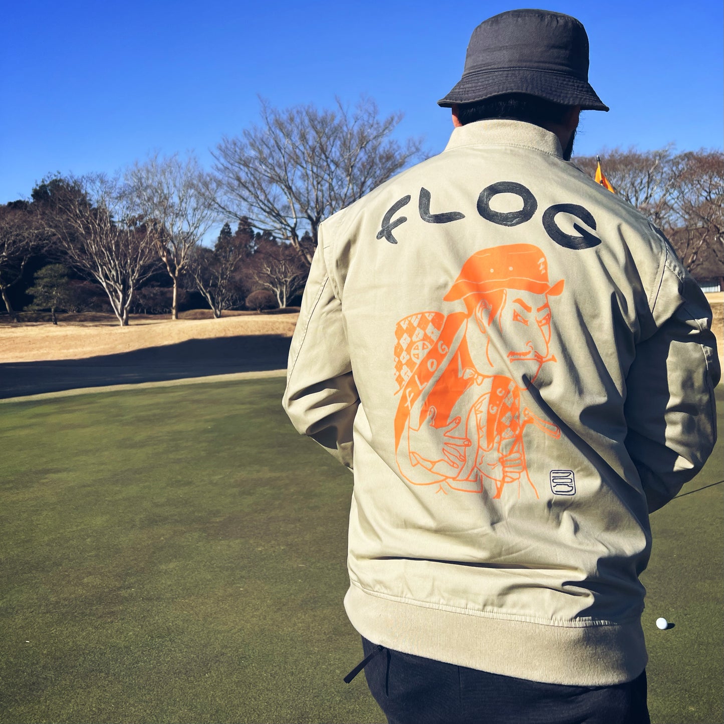 【Hand Painted】KABUK-I zip blouson