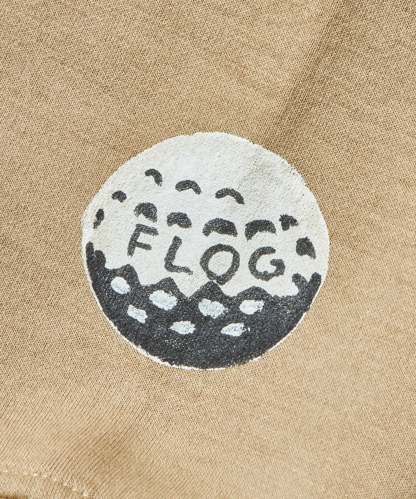 Hand painted double knit foodie