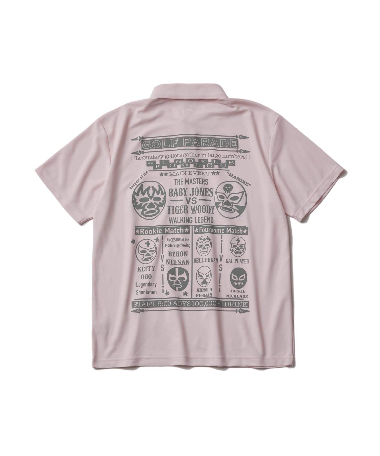 Lucia Libre Poster polo shirt