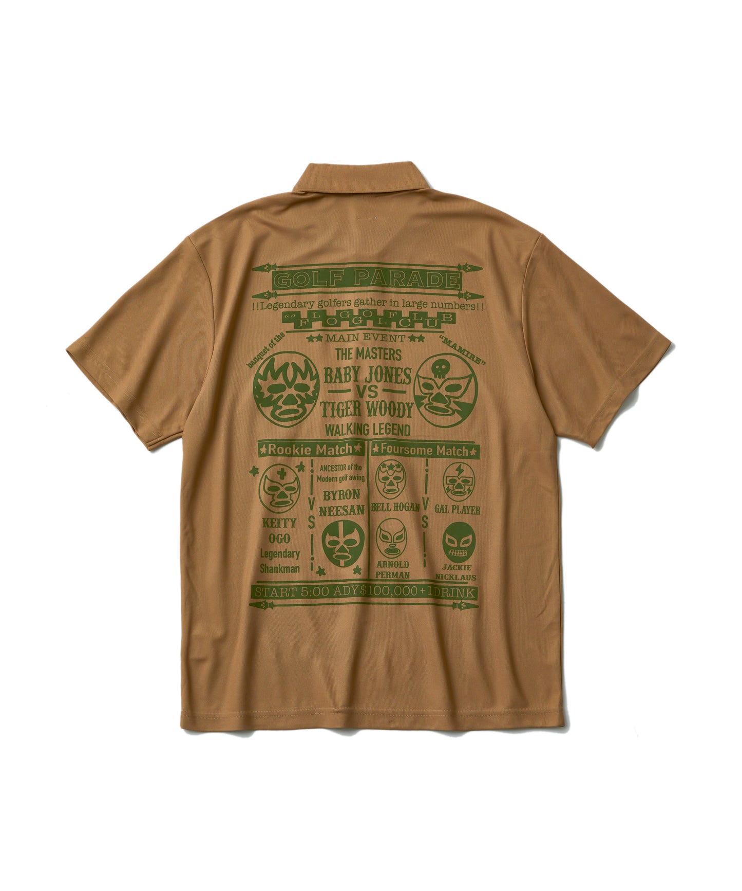 Lucia Libre Poster polo shirt
