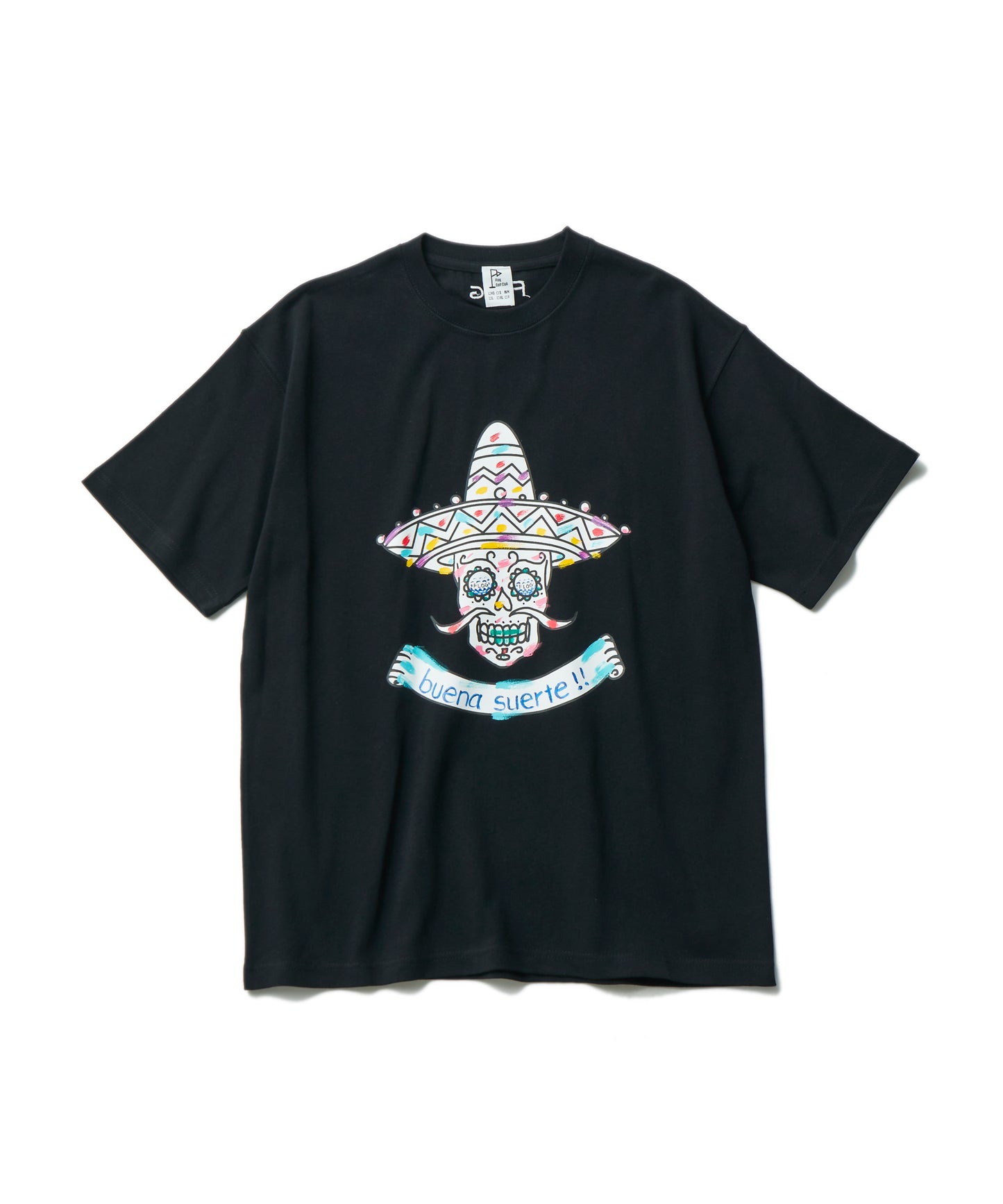 Hand painted Mexican skull T-shirt