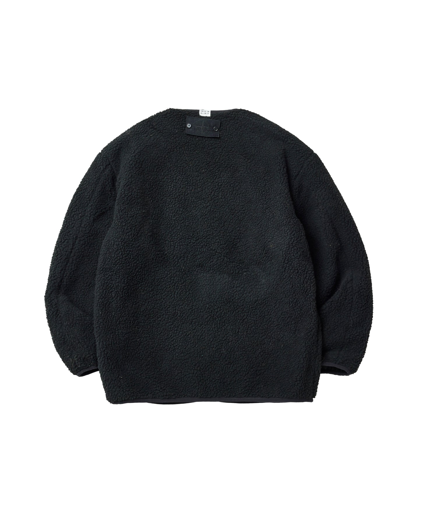 Reversible collarless jacket