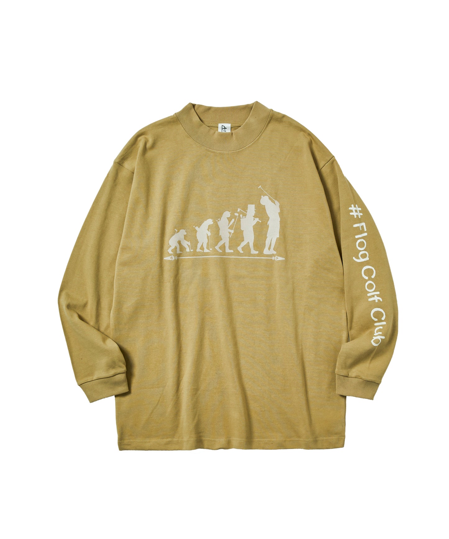 『Theory of evolution 』mockneck shirt