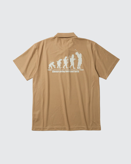 『Theory of evolution』Polo shirt vol.4