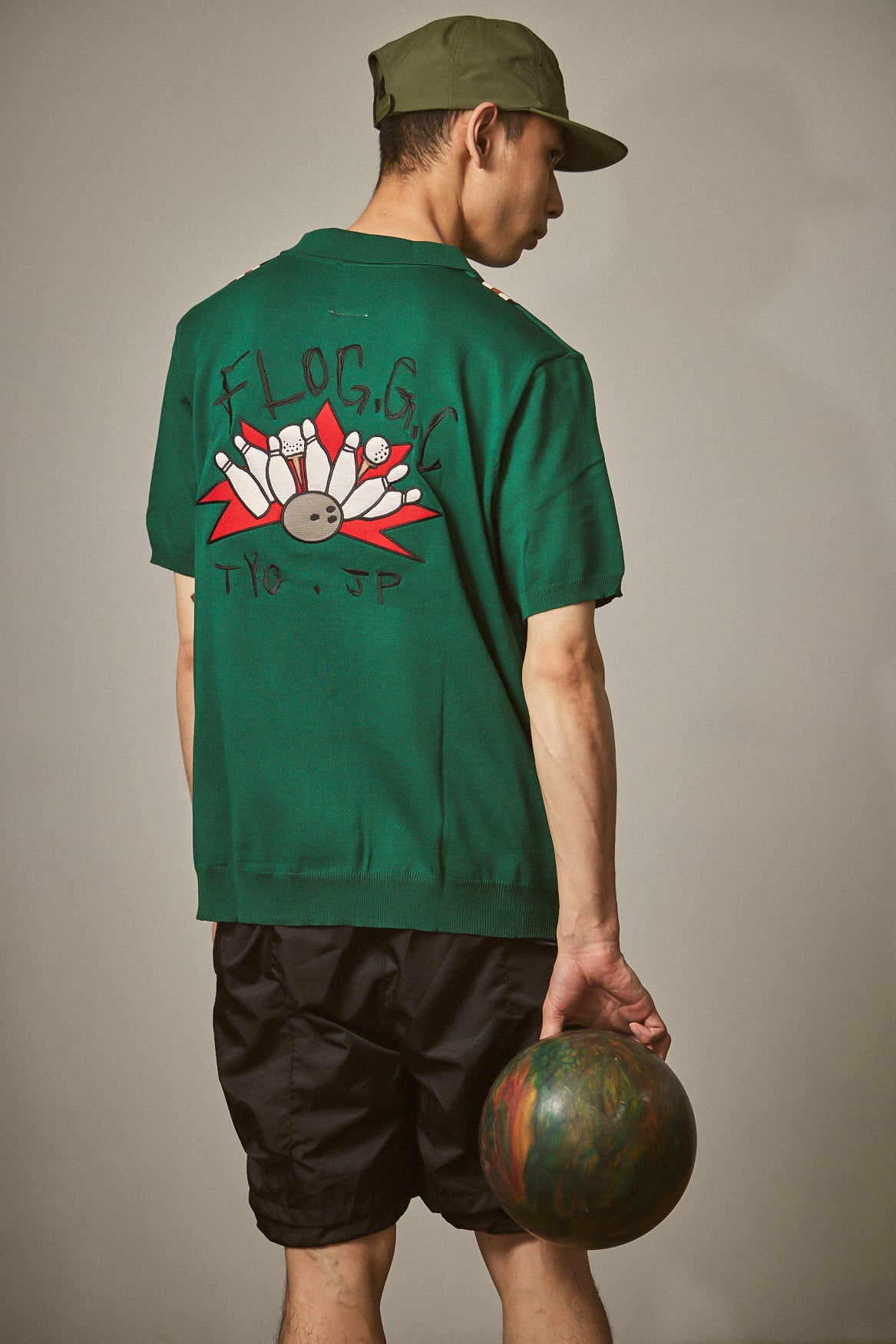 BOWLING knit polo