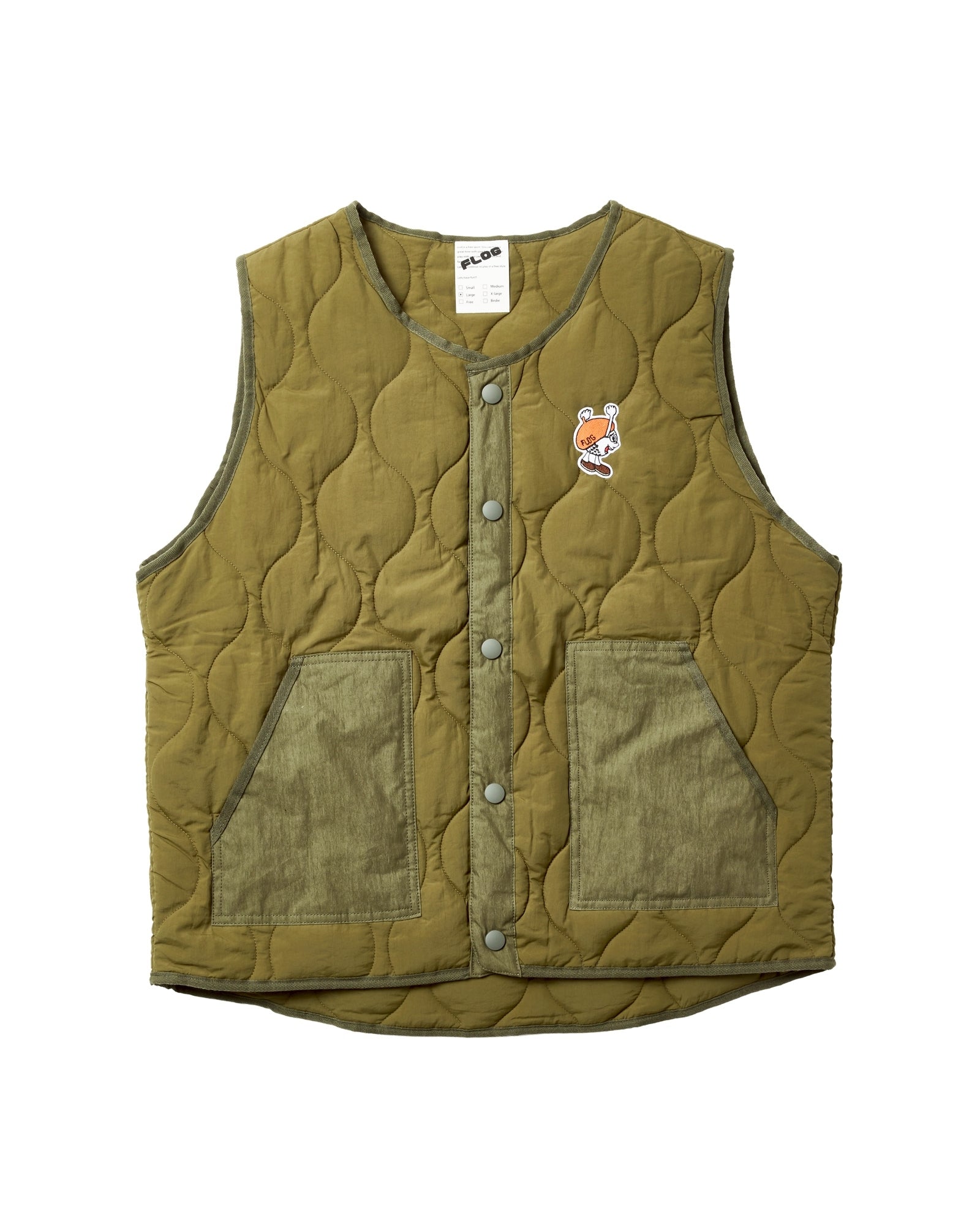 【FLOG_GOLF_CLUB】MR.FLOGEY quilted vest MR.FLOGEY quilted vest vol.2 – FLOG_GOLF_CLUB