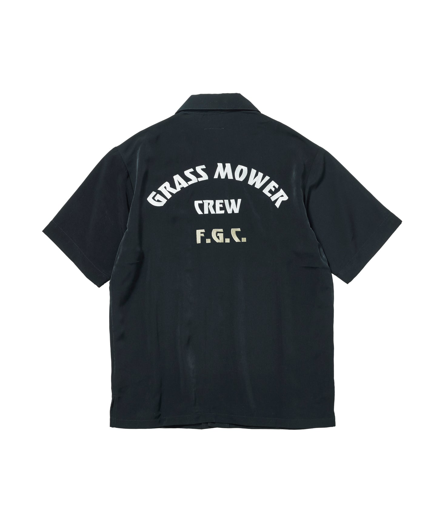 『GRASS MOWER CREW』open shirts