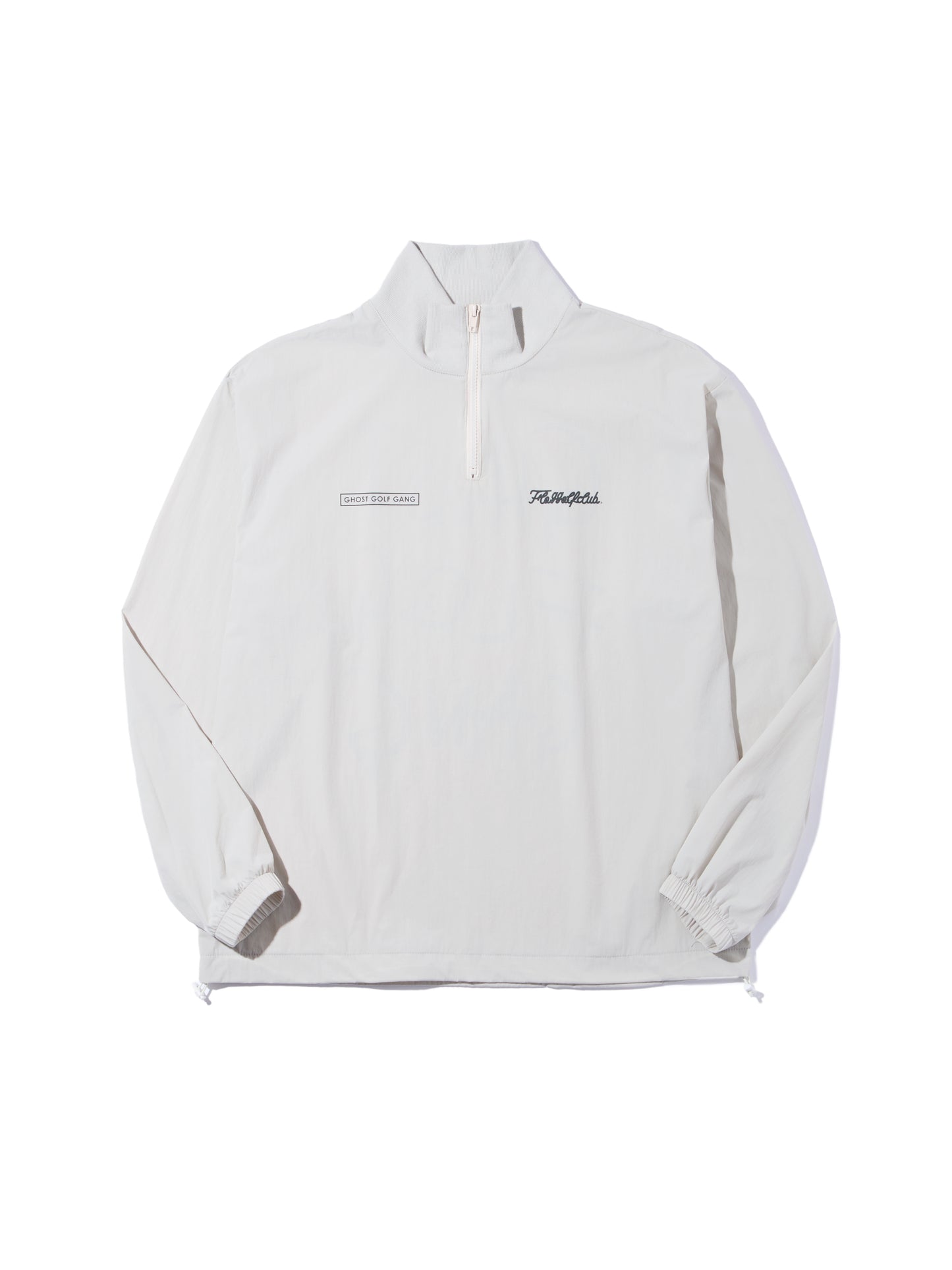 GHOST FLOG GANG HIGH NECK ZIP PULLOVER