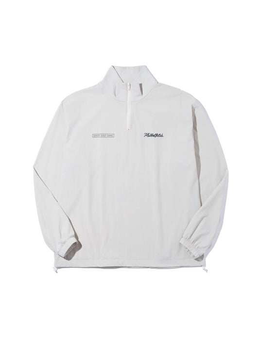 GHOST FLOG GANG HIGH NECK ZIP PULLOVER