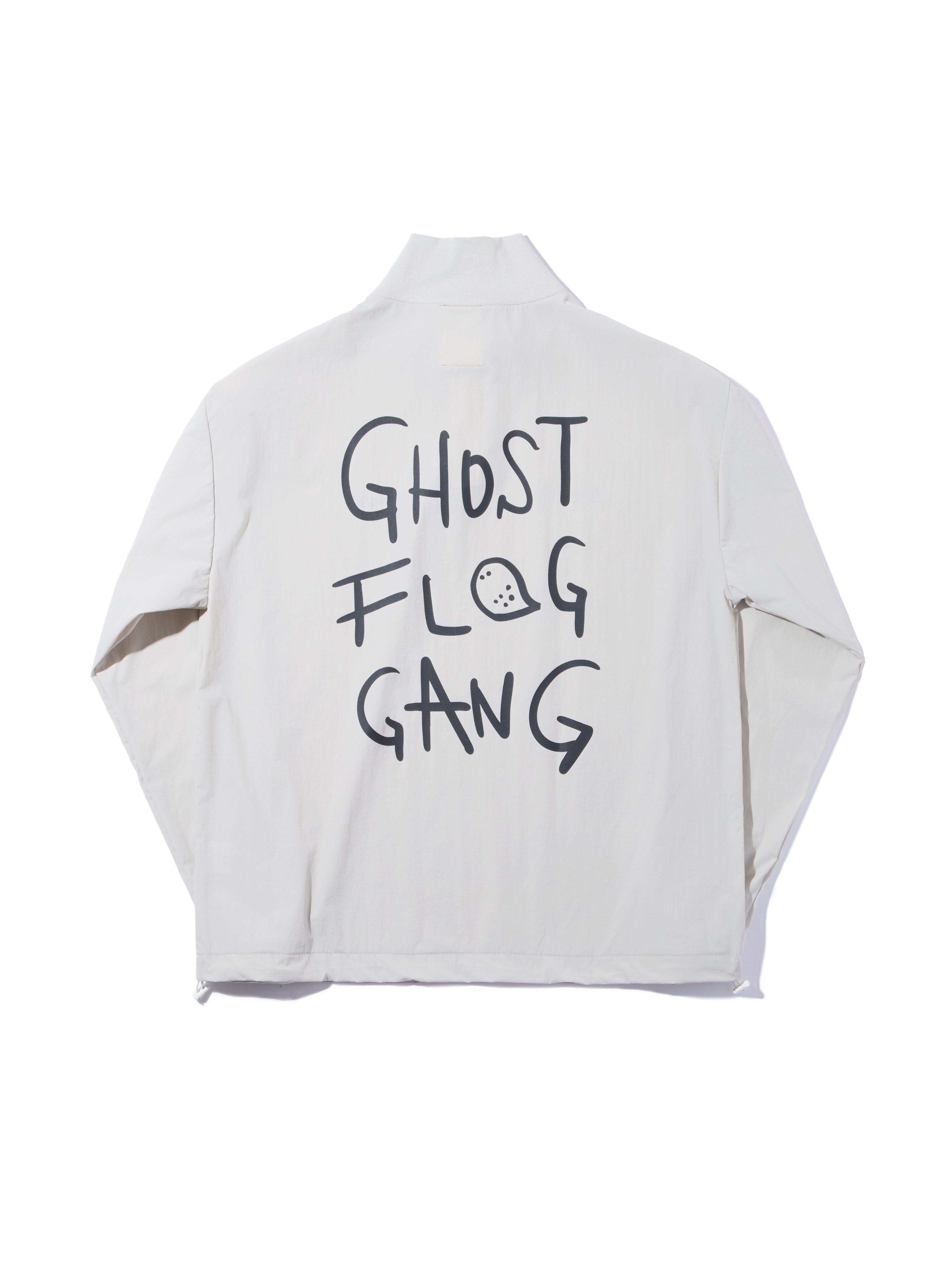 メンズウェア GHOST FLOG GANG HIGH NECK ZIP PULLOVER GHOST FLOG GANG HIGH NECK ZIP PULLOVER – FLOG_GOLF_CLUB
