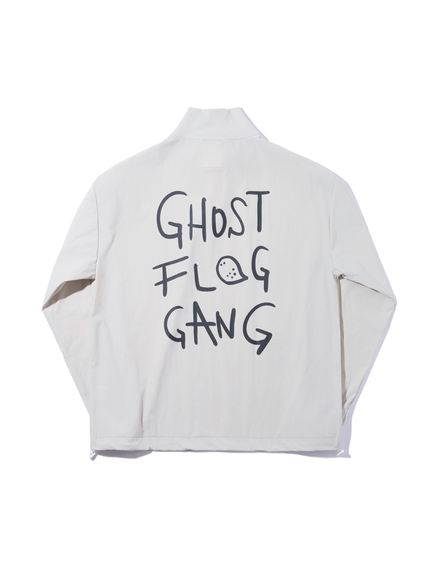 GHOST FLOG GANG HIGH NECK ZIP PULLOVER