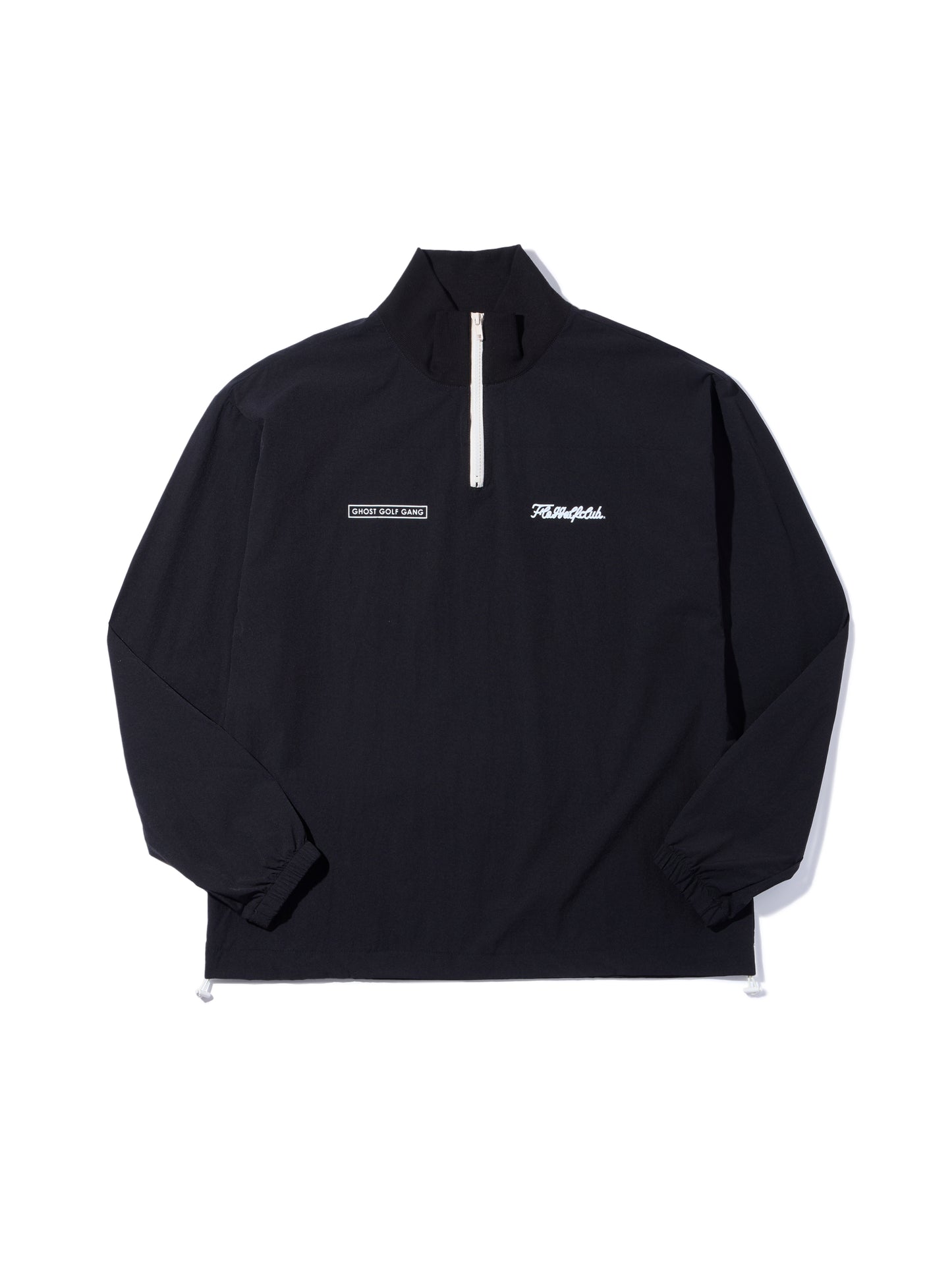 GHOST FLOG GANG HIGH NECK ZIP PULLOVER