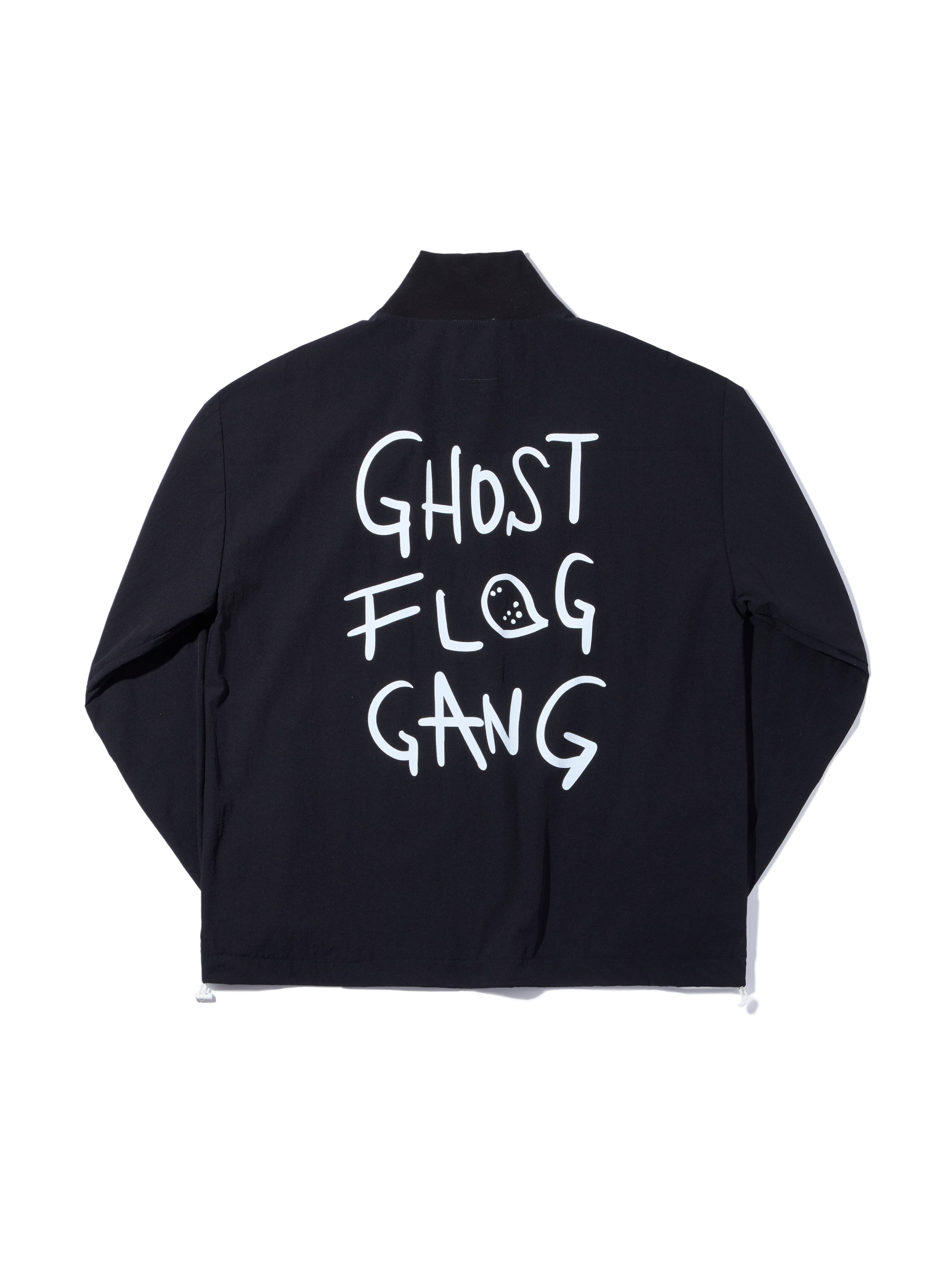 GHOST FLOG GANG HIGH NECK ZIP PULLOVER – FLOG_GOLF_CLUB
