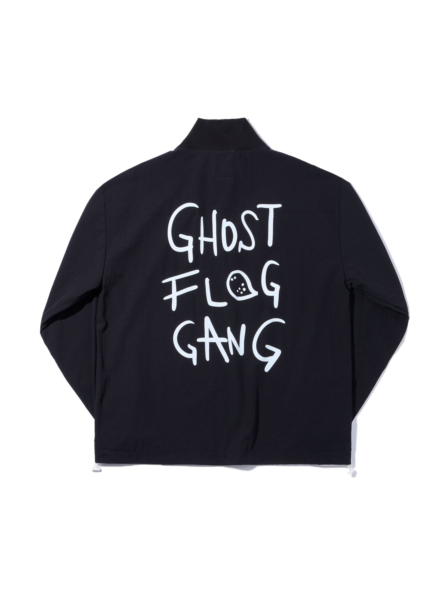 GHOST FLOG GANG HIGH NECK ZIP PULLOVER