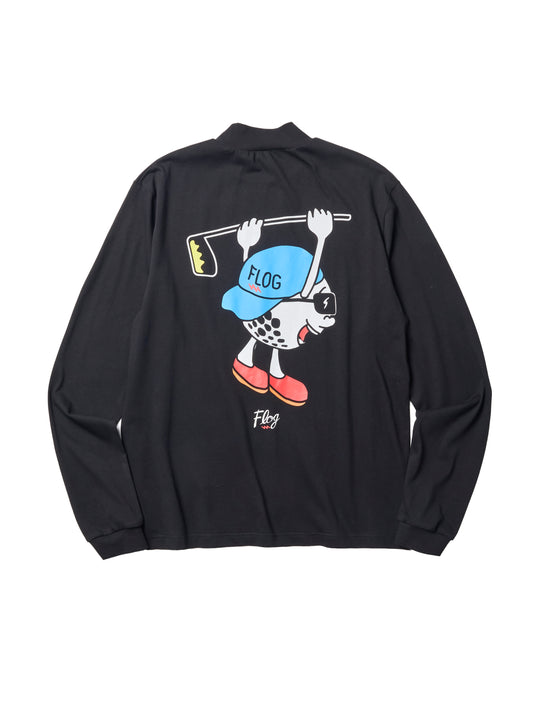 ELECTRIC GOLF×FLOG GOLF CLUB Original mock neck