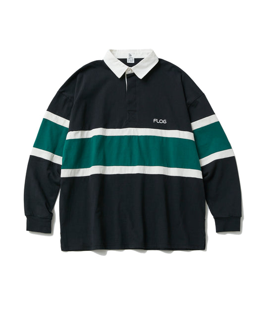 Hand painted rugby shirt