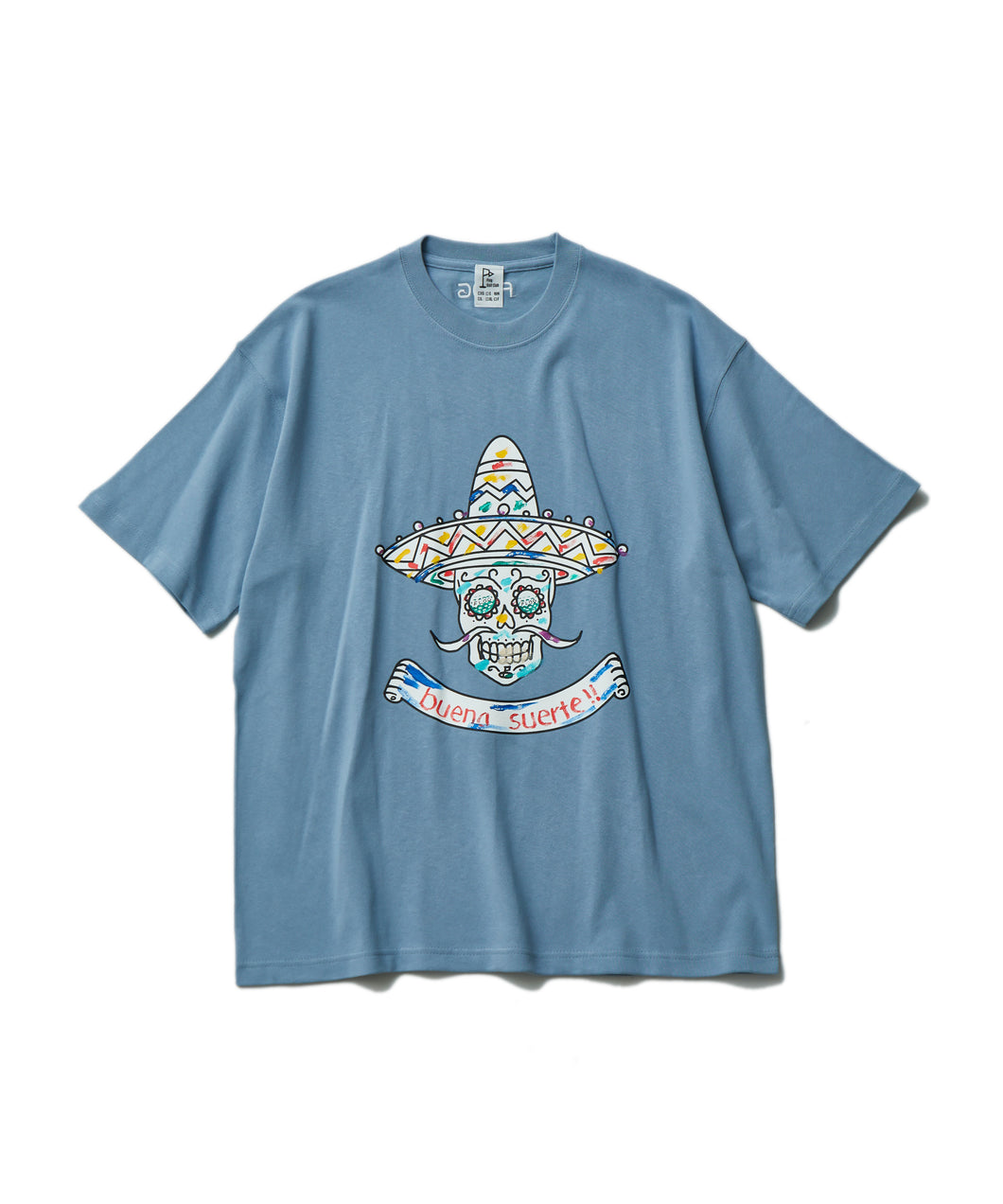 Hand painted Mexican skull T-shirt