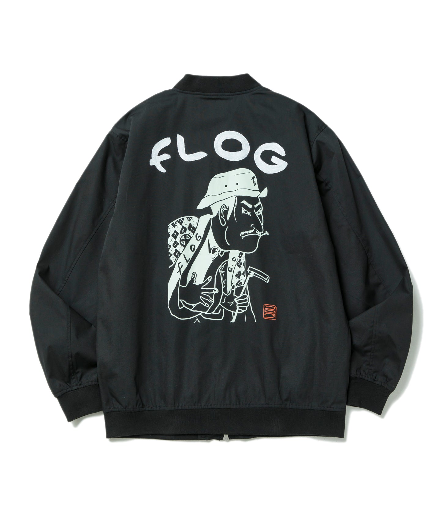 【Hand Painted】KABUK-I zip blouson