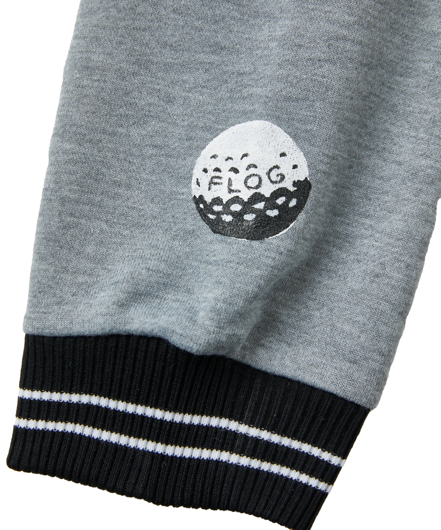 half zip loose fit sweatshirt
